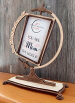 Marco de fotos "Mejor Mamá del Mundo" - Archivo láser SVG, DXF, CDR, PDF, 3mm y 4mm - Imagen 4