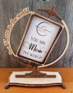 Marco de fotos "Mejor Mamá del Mundo" - Archivo láser SVG, DXF, CDR, PDF, 3mm y 4mm - Imagen 6