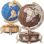 Caja de Joyería 3D Globo - Modelo Puzzle SVG CDR DXF para Corte Láser en Madera