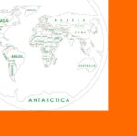 Mapa 3D del Mundo en Madera Cortado con Láser - Archivo Multicapa para Diseño Creativo - Imagen 3