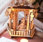 Quiosco de Boda Cortado con Láser DXF - Diseño Personalizado para Celebraciones de Parejas - Imagen 4