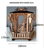 Quiosco de Boda Cortado con Láser DXF - Diseño Personalizado para Celebraciones de Parejas - Imagen 7