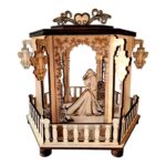 Quiosco de Boda Cortado con Láser DXF - Diseño Personalizado para Celebraciones de Parejas - Imagen 2