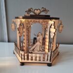 Quiosco de Boda Cortado con Láser DXF - Diseño Personalizado para Celebraciones de Parejas - Imagen 6