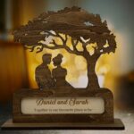 Pareja Romántica en Corte Láser - Diseño Personalizado de Amor en Formato SVG