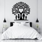 Conjunto de 30 diseños de arte de pared familiar para corte láser y CNC - Archivos digitales en varios formatos - Imagen 2