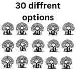 Conjunto de 30 diseños de arte de pared familiar para corte láser y CNC - Archivos digitales en varios formatos - Imagen 6