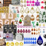 Diseño de aretes para corte láser CNC - Superpack de 77 elementos únicos y creativos