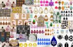 Diseño de aretes para corte láser CNC - Superpack de 77 elementos únicos y creativos