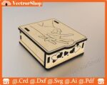 Caja pequeña para anillos y aretes, regalo romántico personalizado, diseño CNC láser - Imagen 3