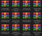 Mega Pack de Siluetas Vectoriales para Corte Láser: Navidad, Halloween, Cumpleaños y Más - Imagen 2