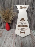 Caja de vino personalizada para regalar en el Día del Padre - Diseño para corte láser