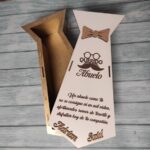Caja de vino personalizada para regalar en el Día del Padre - Diseño para corte láser - Imagen 6