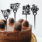 Cake Topper Feliz Día del Padre SVG para Cricut | Diseño de Silueta para Papá - Imagen 7
