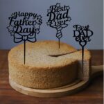 Cake Topper Feliz Día del Padre SVG para Cricut | Diseño de Silueta para Papá - Imagen 3