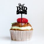 Cake Topper Feliz Día del Padre SVG para Cricut | Diseño de Silueta para Papá - Imagen 5
