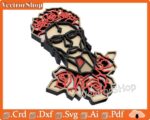 Mesa Frida Kahlo Multicapas para Corte Láser y CNC | Decoración Artística de Pared y Plantillas - Imagen 5
