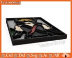 Caja multicapa Katsuki Bakugo para corte láser - Plantillas y vectores decorativos anime - Imagen 7
