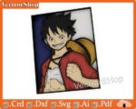 Mesa One Piece Multicapa para Corte Láser CNC - Luffy SVG DXF para Decoración de Anime - Imagen 5