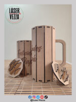 Tarros Cerveceros Personalizados para el Día del Padre - Archivos AI, PDF, DXF, SVG para Corte Láser - Imagen 2