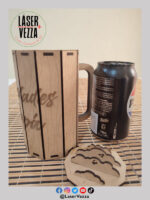 Tarros Cerveceros Personalizados para el Día del Padre - Archivos AI, PDF, DXF, SVG para Corte Láser - Imagen 4