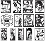 Pack de Vectores para Corte Láser: 110 Cuadros de Anime para CNC y Decoración 3D - Imagen 4