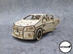 Archivos Chevrolet Sonic 3mm Cnc laser cut Dxf, Ai, Cdr, Pdf, Svg