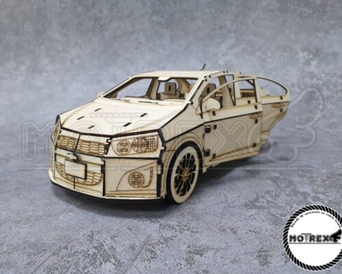 Archivos Chevrolet Sonic 3mm Cnc laser cut Dxf, Ai, Cdr, Pdf, Svg