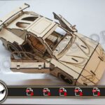 Archivos Mazda RX7 Tokyo Drift 3mm - Plantilla CNC Corte Láser en DXF, AI, CDR, PDF, SVG