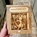 Marco Cartucho Pokémon PSYCHIC - Archivos DXF, SVG para Corte CNC y Láser