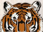 Archivo de Diseño 3D Multicapa Tigre Mandala para Corte Láser CNC - Formatos DXF y SVG - Imagen 5