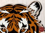 Archivo Digital de Corte Láser 3D de Cabeza de Tigre Multicapa - Plantilla Mandala en DXF y SVG - Imagen 4