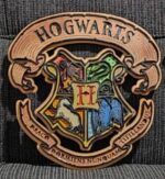 Emblemas de casas de magos Harry Potter - Archivos láser para corte en madera y decoración - Imagen 4