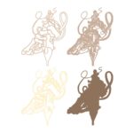 Archivo SVG de Máquina de Tatuaje Multicapa 3D para Corte láser en Madera y Papel - Imagen 2