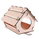 Comedero y casa para pájaros SVG - Plantillas para Cricut y Glowforge en formatos DXF, EPS, PDF, AI - Imagen 4