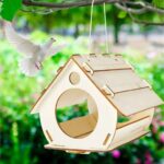 Comedero y casa para pájaros SVG - Plantillas para Cricut y Glowforge en formatos DXF, EPS, PDF, AI - Imagen 8