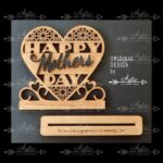 Stand del Día de las Madres - Plantilla SVG y PDF para Descargar Instantáneamente