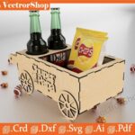 Carrito Chopper para Papá - Diseño de Corte Láser en PDF, SVG y DXF para Regalos Creativos y Decoración