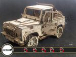 Archivso Land Rover Defender 3mm - Archivos DXF, AI, CDR, PDF y SVG