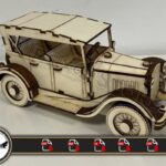 Archivos Ford Phaeton 1929 3mm - Archivos DXF, AI, CDR, PDF, SVG