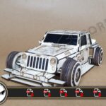Archivos Wrangler Hot Road 3mm - Archivos DXF, AI, CDR, PDF, SVG
