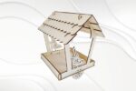 Comederos para Pájaros - Patrones Vectoriales para Corte Láser | Plantillas Digitales CNC Glowforge - Imagen 5