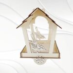 Comederos para Pájaros - Patrones Vectoriales para Corte Láser | Plantillas Digitales CNC Glowforge