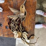 Archivo 3D SVG Multicapa de Colibrí para Corte Láser - Decoración Floral y Mandala para Día de las Madres - Imagen 4