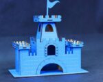 Kit Digital 3D de Castillo Medieval para Corte Láser - Archivos DXF, CDR, AI y PDF para CNC y Glowforge - Imagen 3