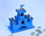 Kit Digital 3D de Castillo Medieval para Corte Láser - Archivos DXF, CDR, AI y PDF para CNC y Glowforge - Imagen 4