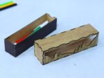 Caja de lápices de madera decorativa cortada a láser - Diseño digital descargable para impresoras CNC - Imagen 7