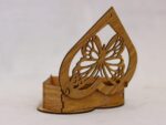 Caja de madera en forma de corazón con mariposa para corte láser - Archivos DXF y CNC Multicapa - Imagen 5