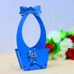 Plantilla CNC para Cesta de Flores Cortada con Láser - Ideal Regalo para Mamá, Formatos DXF, SVG, AI