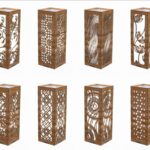 Archivos SVG y DXF para Corte Láser: Lámparas Decorativas y Patrones CNC Descarga Instantánea